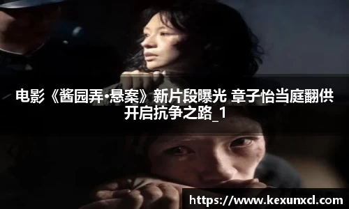 k8凯发：电影《酱园弄·悬案》新片段曝光 章子怡当庭翻供开启抗争之路_1